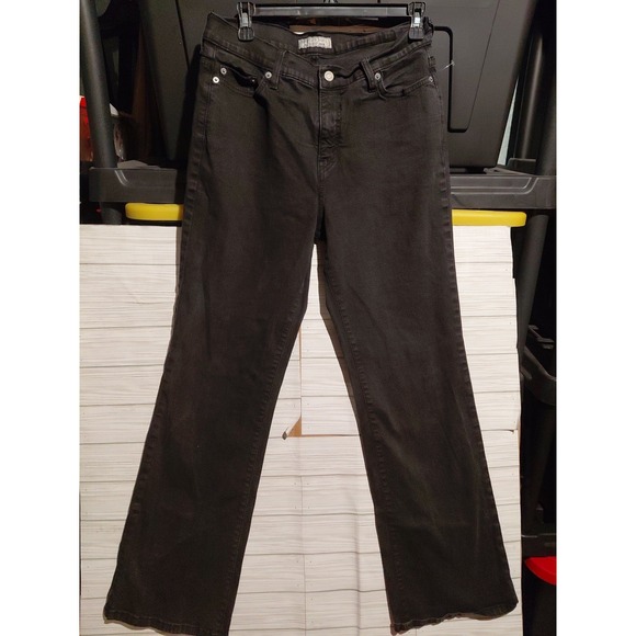 Levi's Denim - Levi's 512 Perfectly Slimming Boot Cut Jeans Retro Chic Edgy Western Style Sz 14